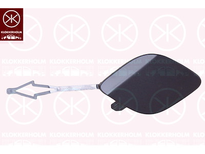 Flap, tow hook, Rear