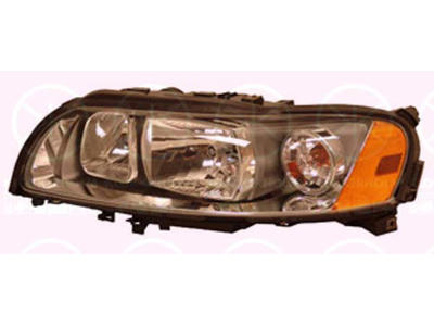 Headlight, H7/H9, with motor for headlamp levelling, Valeo, Left