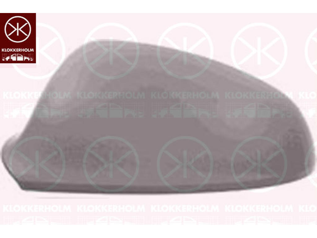 Housing, exterior mirror, w/primer, Left