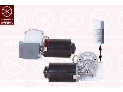 Wiper Motor, Front, Voltage [V]: 12