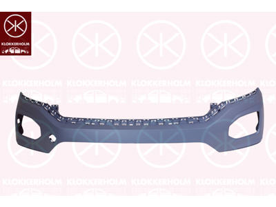 Bumper, w/primer, Front, Upper section