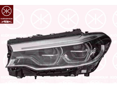 Headlight, Left, LED, for vehicles with adaptive front lighting, Trim Level: ICON LIGHT, ZKW