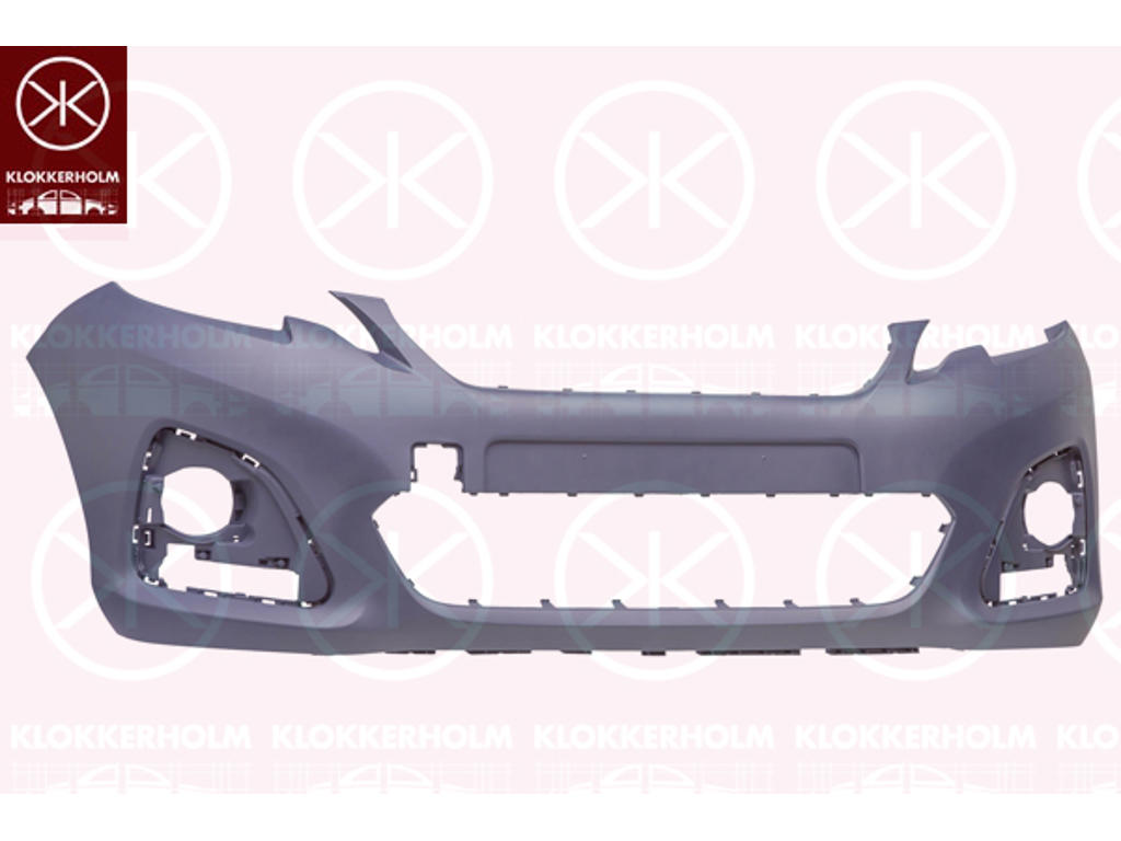 Bumper, w/primer, Front