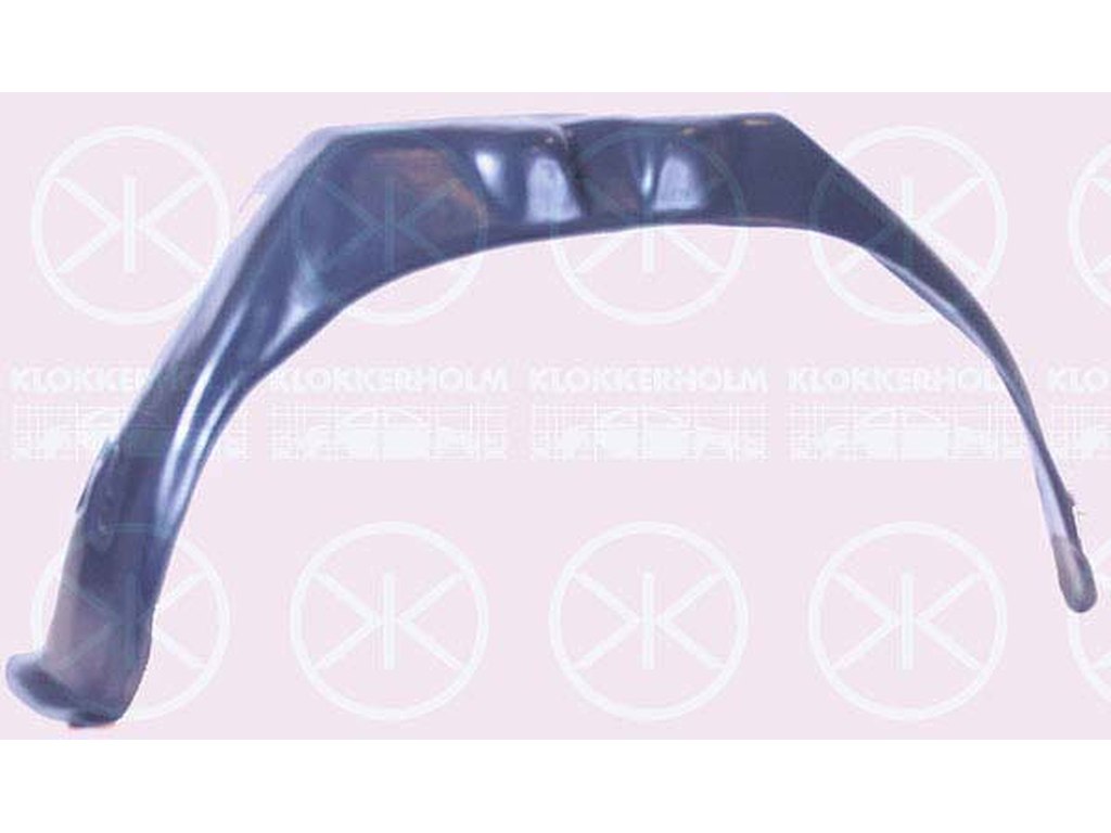 Verkleidung, Radhaus, Kunststoff, vorne rechts, vorderer Teil