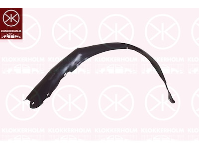 Liner, wheelhouse, Plastic, Left Front