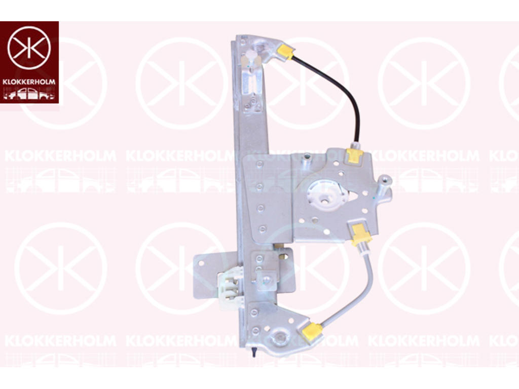 Window Regulator, Electric, Left Rear