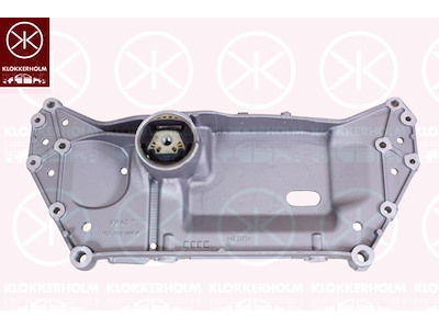 Support Frame/Subframe, Aluminium, with bush, Front Axle