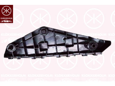 tartó, lökhárító, Muanyag, jobb elso