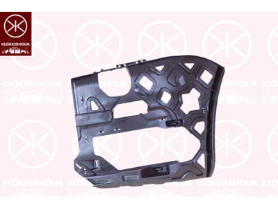 Mounting Bracket, bumper, Plastic, Left Front