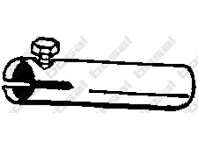 Exhaust Pipe, Rear