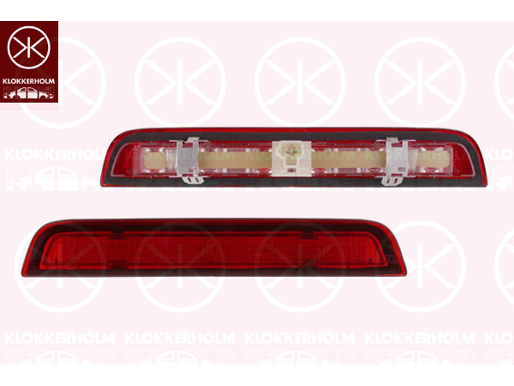 Auxiliary Stop Light, LED, Vehicle Production Country: France