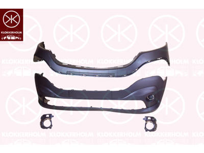 Bumper, Partial primed, Front