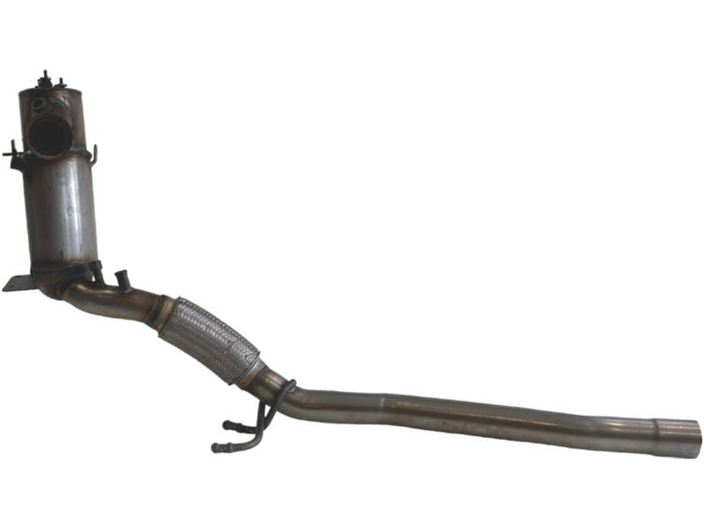 Soot/Particulate Filter, exhaust system, Material: Silicon carbide, with mounting parts, Euro 5