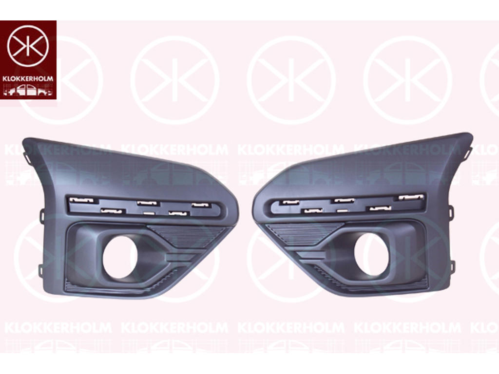 Ventilation Grille, bumper, Front, Vehicle Equipment Line/Variant: SÆT