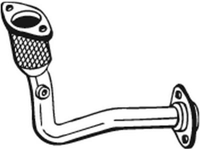 Exhaust Pipe, See accessories list for additionally required parts:  