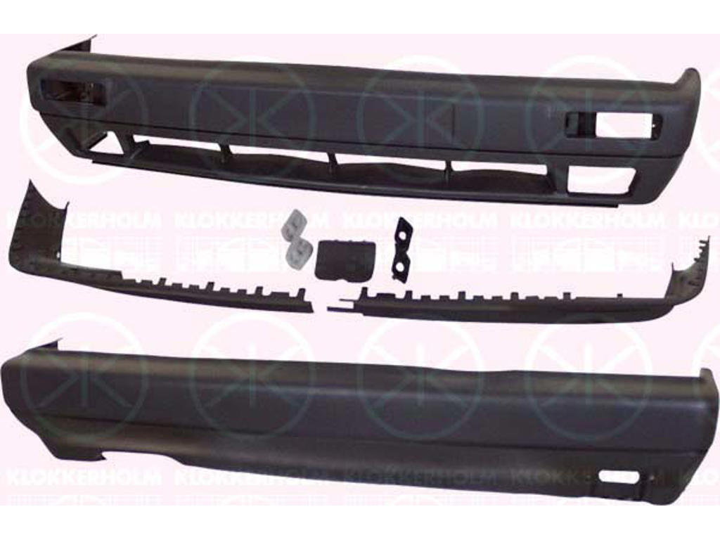 Conversion Kit, bumper, GTI, Full Body Section, with spoiler