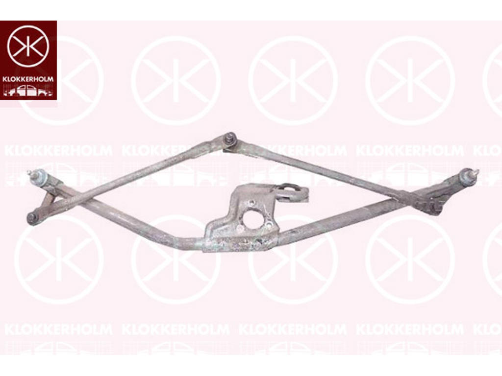 Wiper Linkage, Front, Set, for left-hand drive vehicles