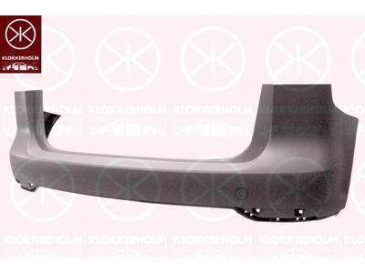 Bumper, w/primer, Rear