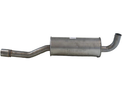 Centre Muffler, See accessories list for additionally required parts:  