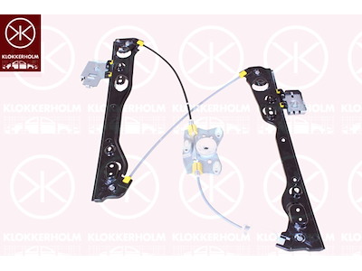 Raambedieningsmechanisme, OE-type, Zonder elektro motor, Electrisch, Links voor