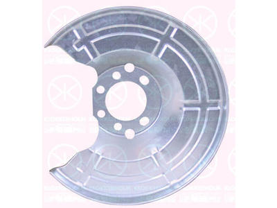Bromssköld, Bakaxel, Diameter 1/diameter 2 [mm]: 300/62, förzinkad