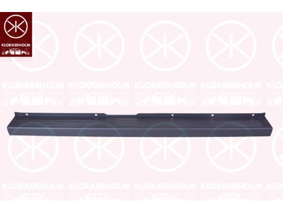 Bumper, Achter, Middenste deel, met gat(en) voor trekhaak