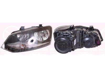 Headlight, Left, Illuminance [lx]: 17.5, not for trim level: Trendline, H7/H7, Hella, with motor for headlamp levelling