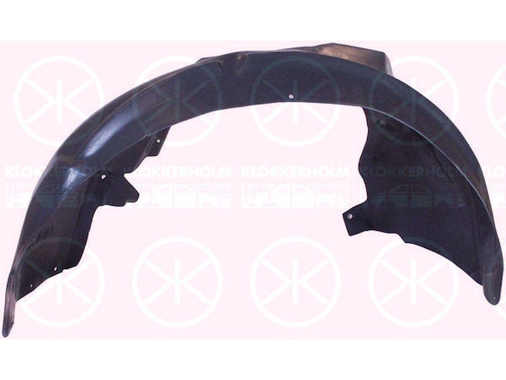 burkolat, kerékjárat, Muanyag, bal elso