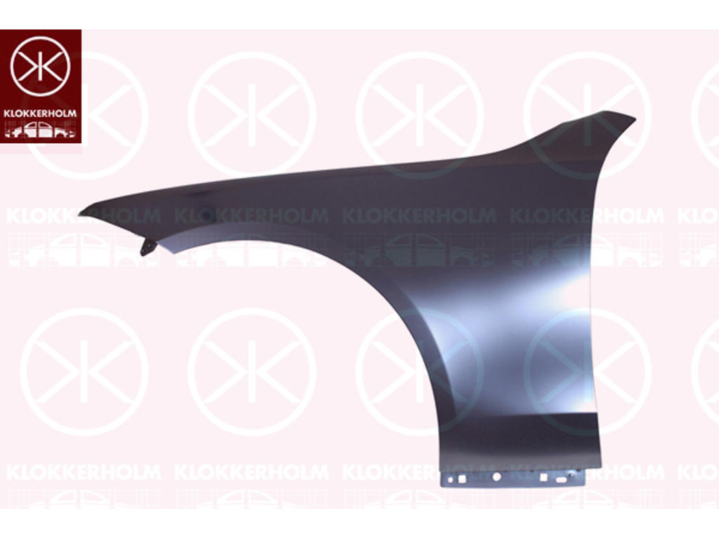 Wing, Aluminium, Left Front