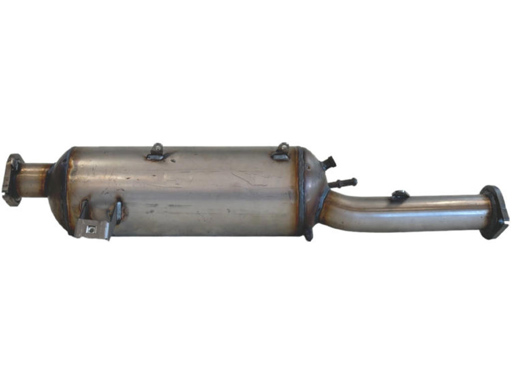 Sot-/partikelfilter, avgassystem, Material: Cordierit (Iolit), med monteringsdelar, Euro 4