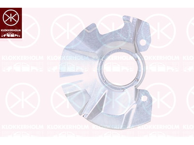 Splash Guard, brake disc, Front Axle Right