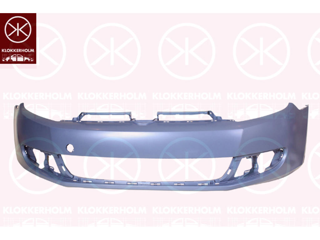 Bumper, Front, not for trim level: GTD,GTI,R-LINE, w/primer
