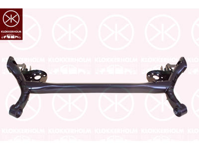 Axle Beam, with bush, Brake Type: Drum Brake, Rear Axle