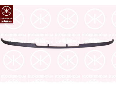 Trim/Protection Strip, bumper, Front, black