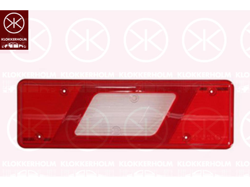 Lyktglas, baklampa, Höger