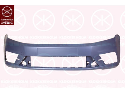 Bumper, w/primer, Front, Trim Level: MAXI