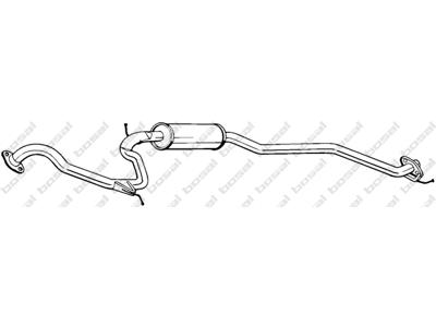 Centre Muffler
