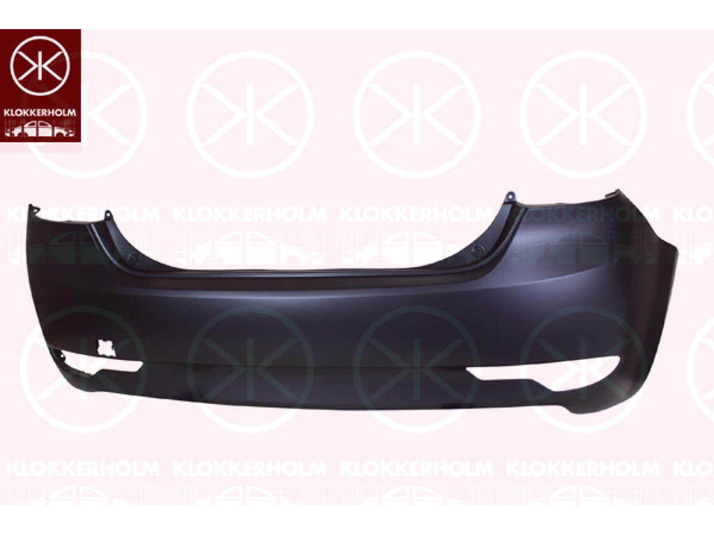 Kofanger, grundet, bag, Udstyrsvariant: facelift