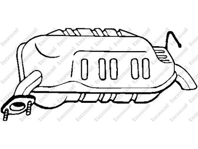 Takaäänenvaimentaja, Lisäksi tarvittavat tuotteet ks. tarvikeluettelo:  