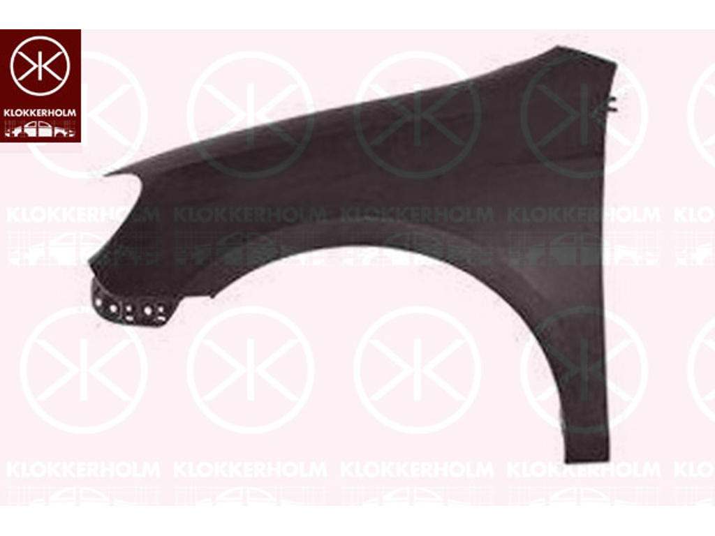Wing, Left Front, Zinc-coated