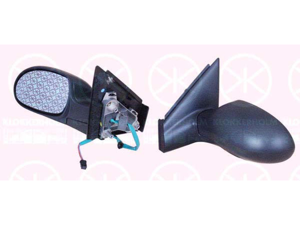 Exterior Mirror, Blue-tinted, for electric mirror adjustment, Aspherical, Heatable, Left