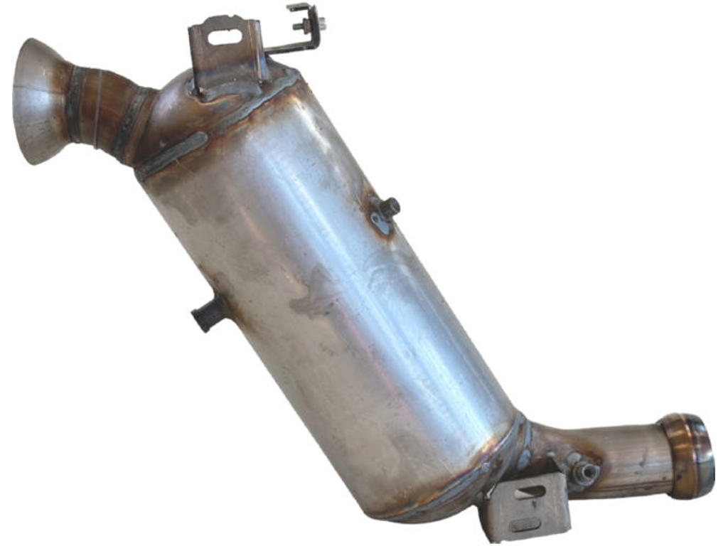 Sot-/partikelfilter, avgassystem, Material: Cordierit (Iolit), med monteringsdelar, Euro 4