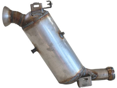 Sot-/partikelfilter, avgassystem, Material: Cordierit (Iolit), med monteringsdelar, Euro 4