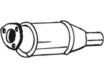 Catalytic Converter, with mounting parts, Emission Standard: Euro 1, Emission Standard: Euro 2