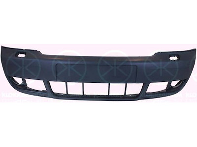 Bumper, w/primer, Front, with hole(s) for washer nozzle