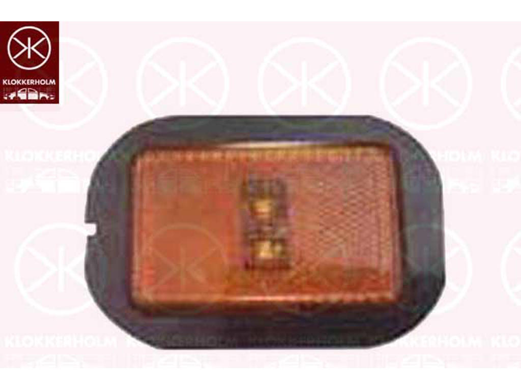 Side Marker Light, both sides, LED, yellow