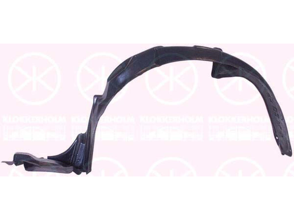 Liner, wheelhouse, Plastic, Left Front