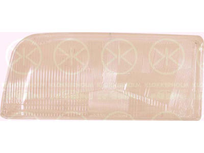 Diffusing Lens, headlight, Left