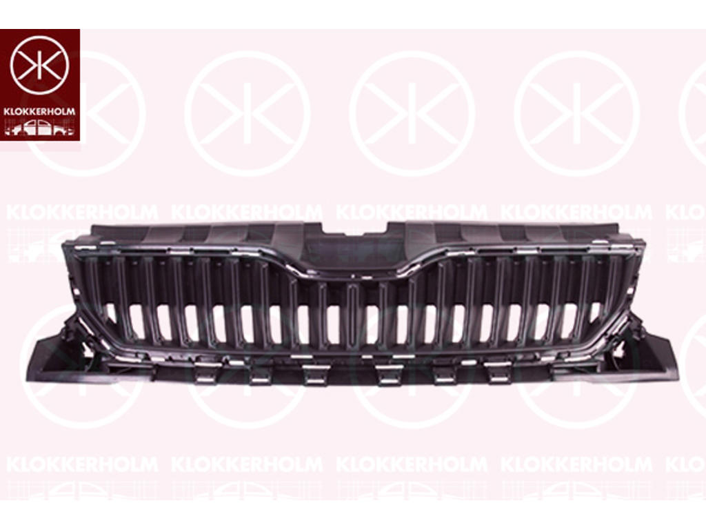 Radiator Grille, Front, dark grey