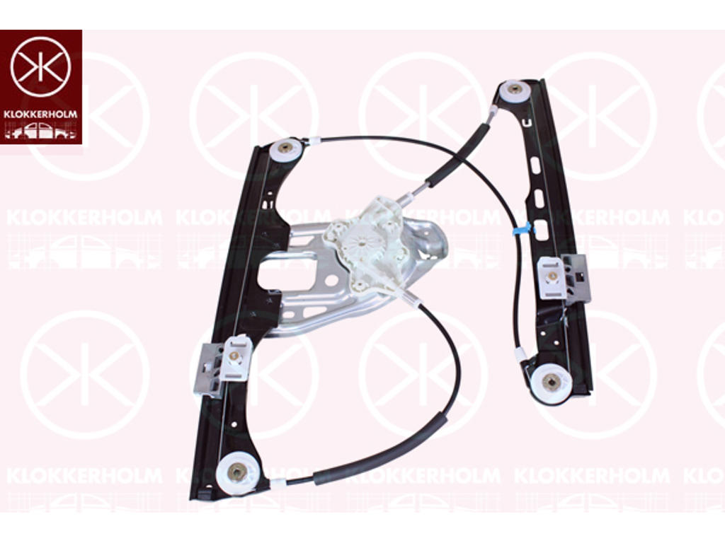 Window Regulator, without electric motor, Electric, Left Front